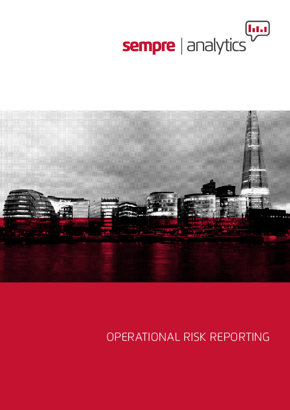 operational risk reporting